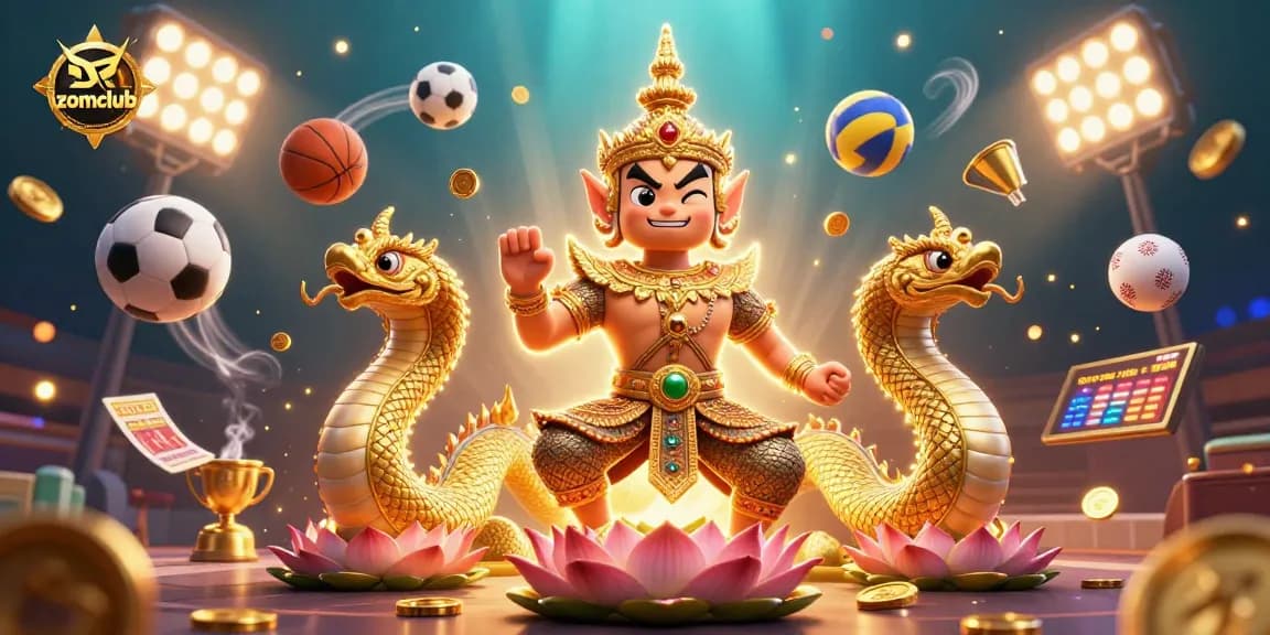Experience exhilarating gameplay at zomclub with vibrant characters and dynamic sports betting elements.