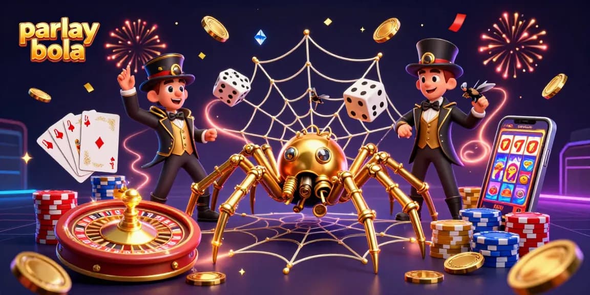 Bet on parlay bola with impressive strategies, showcased in a vibrant gambling scene.