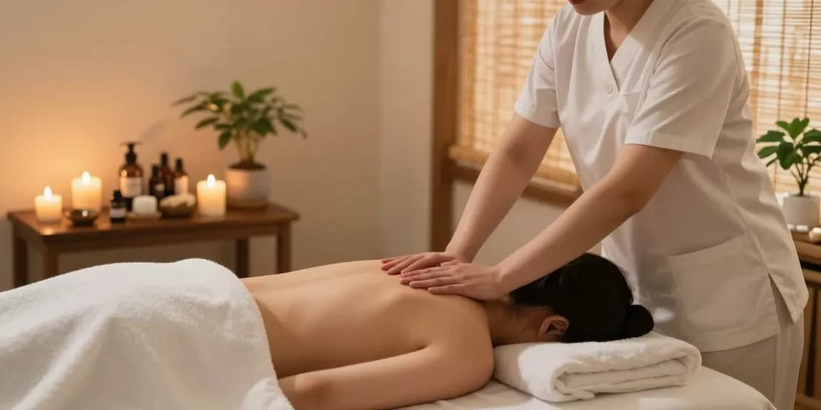 Experience revitalizing 오산출장안마 in a tranquil spa setting with serene ambiance and professional therapy.