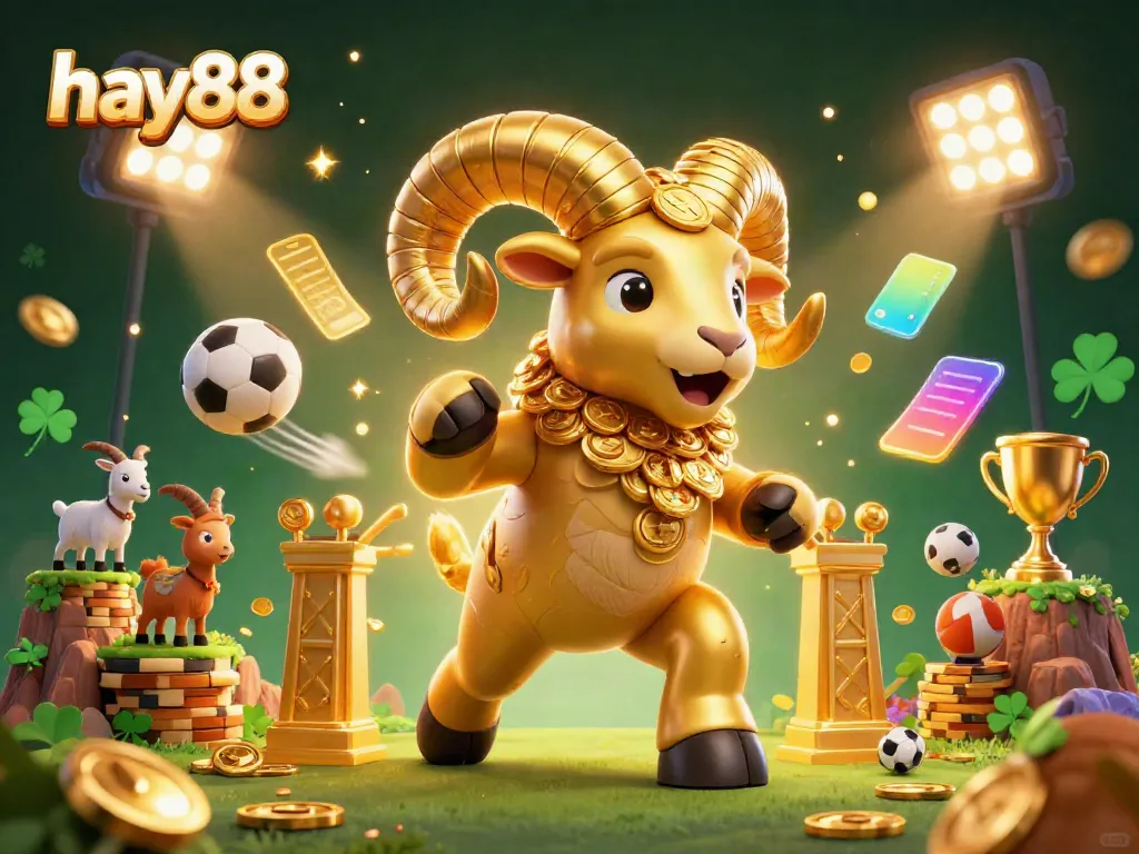 Experience thrilling gaming adventures at hay88 with dynamic 3D casino themed illustration.