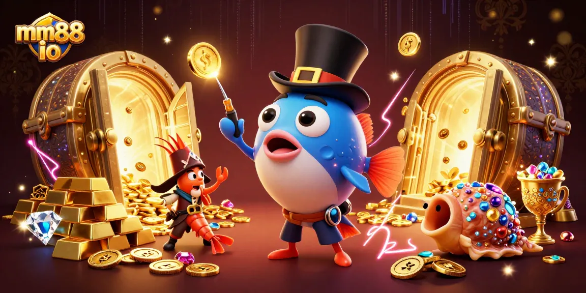 Experience thriving wins at mm88 io while engaging with lively casino characters and treasure elements.