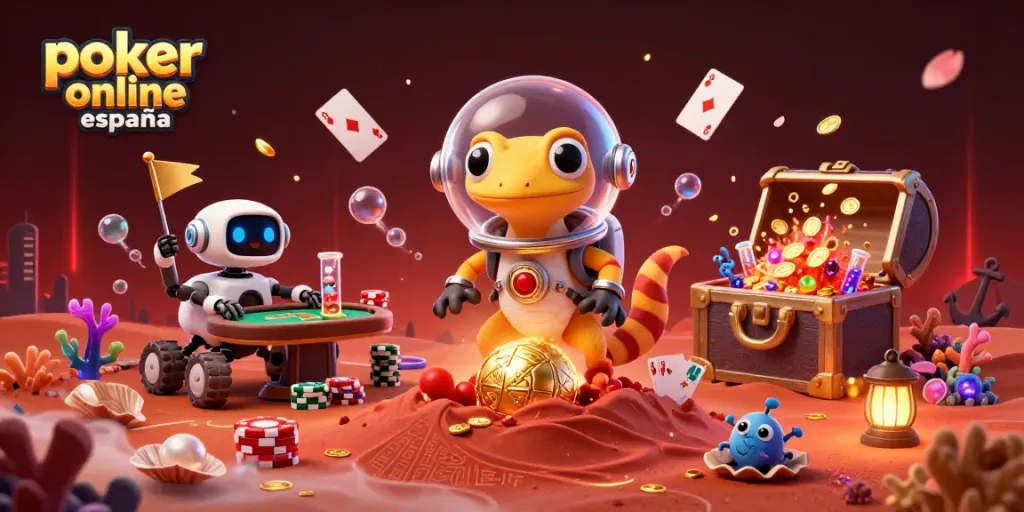 Poker online España: Disfruta en una sala vibrante con acción emocionante y mesas de cartas.