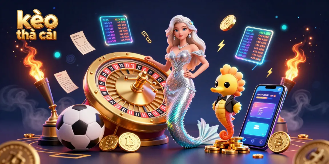 Experience kèo nhà cái excitement with a stunning woman and roulette wheel in this dynamic sports betting scene.
