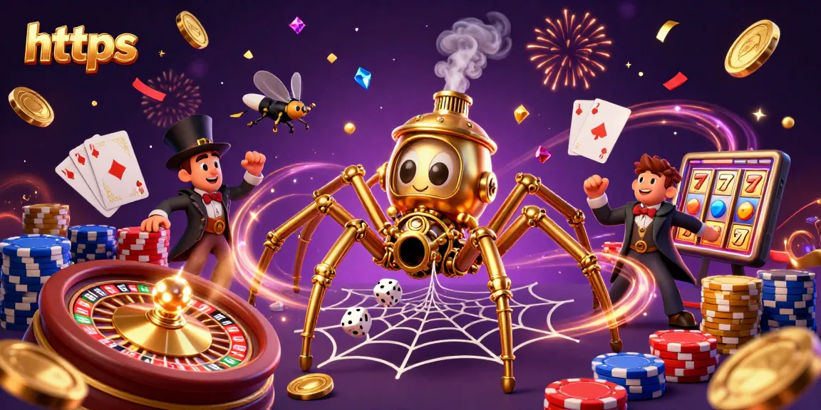 Engage with the thrilling casino world at https, where golden coins and vibrant roulette spin.