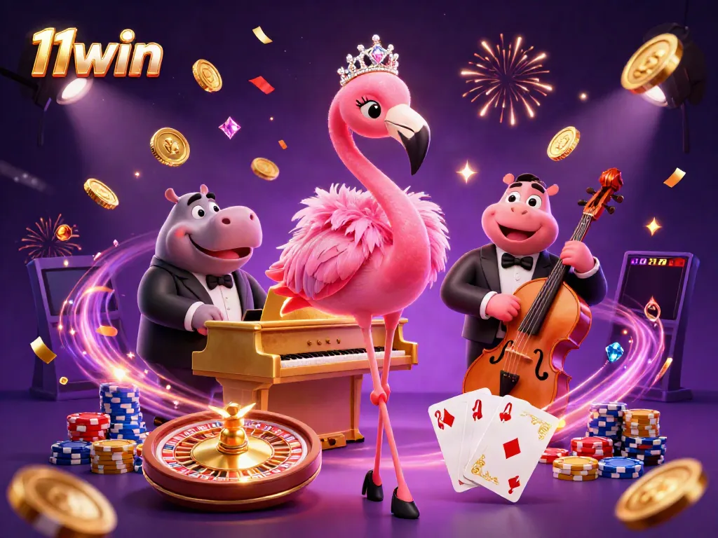 Experience exciting gameplay at 11win with vibrant casino visuals showcasing dynamic characters and game elements.