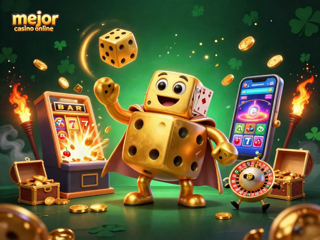 Disfruta de la mejor experiencia en el mejor casino online, rodeado de juegos y emoción.
