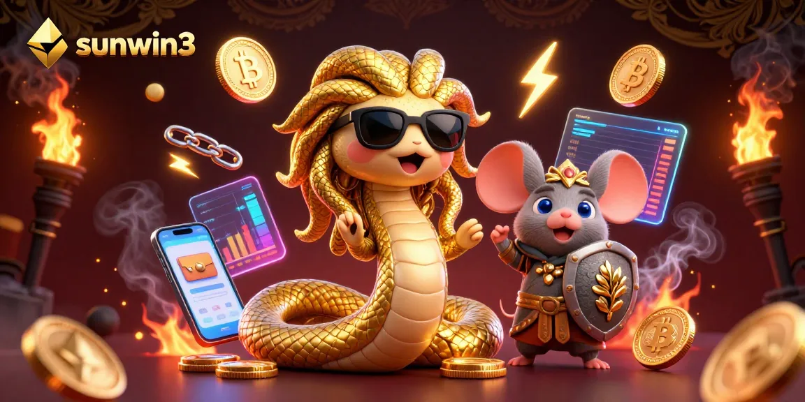 Spin the reels with sunwin3 in a vibrant, gaming-filled world of coins and prizes!