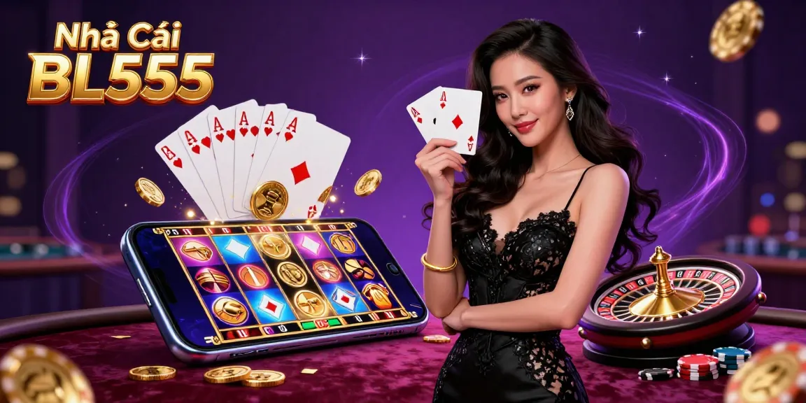 Experience thrilling gaming at Nhà Cái BL555 with an elegant atmosphere and dynamic game elements.