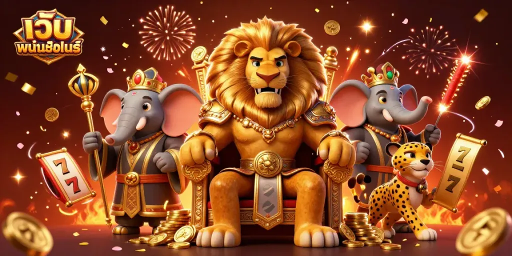 เล่นสล็อตออนไลน์ที่เว็บ พนันออนไลน์ พร้อมเสน่ห์ของสีสันและความยิ่งใหญ่