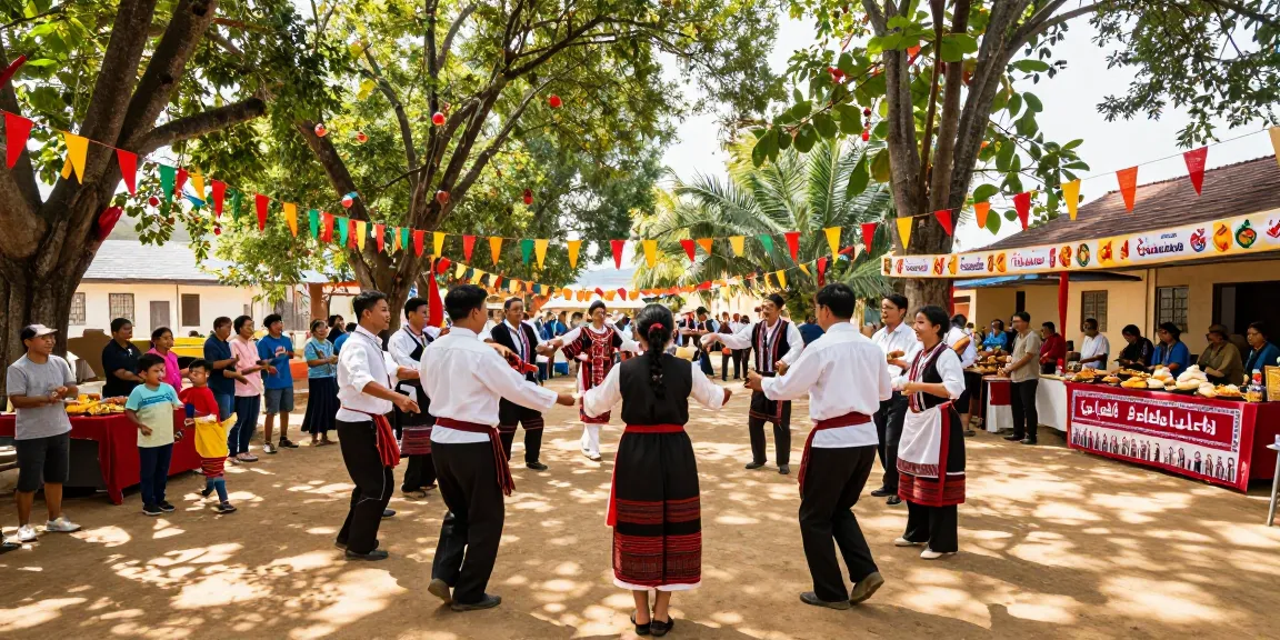 Village festival in Baadale celebrates local culture and community life, highlighting rokok88 slot traditions.
