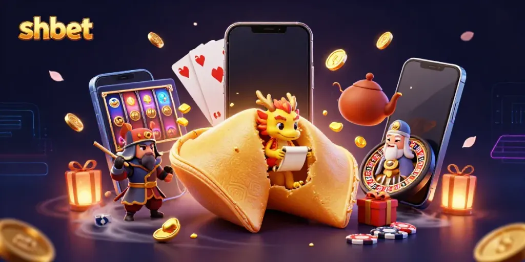 Experience shbet's thrilling golden fortune cookie event, featuring majestic dragons and immersive casino elements.