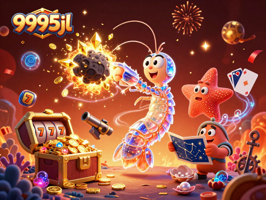 Engage in vibrant casino adventure with 9995jl featuring galactic samurai and treasure overload.