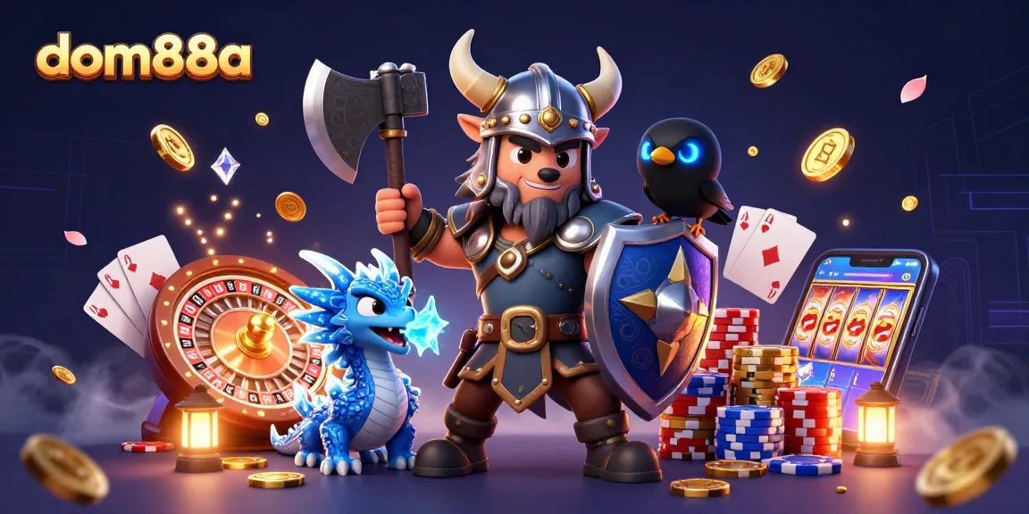 Engage with dom88a's thrilling casino experience with a dynamic 3D gaming adventure.