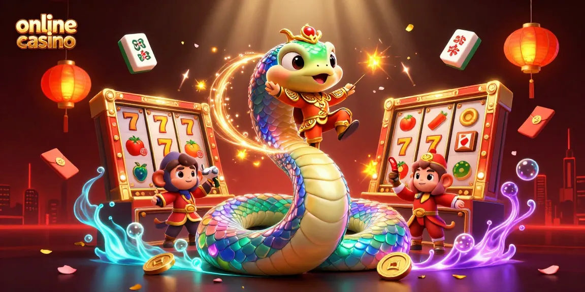 Experience the thrill of online casino gaming with vibrant characters and immersive visuals.