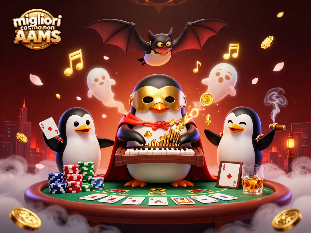 Vivi l'emozione dei migliori casino non AAMS con un'illustrazione 3D avvincente.