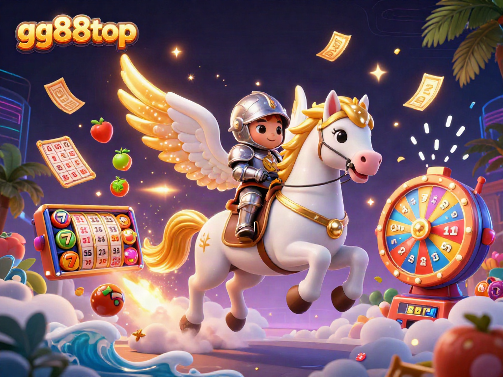 Experience thrilling moments on gg88top with a magical casino adventure combining vibrant slot reels and celestial elements.