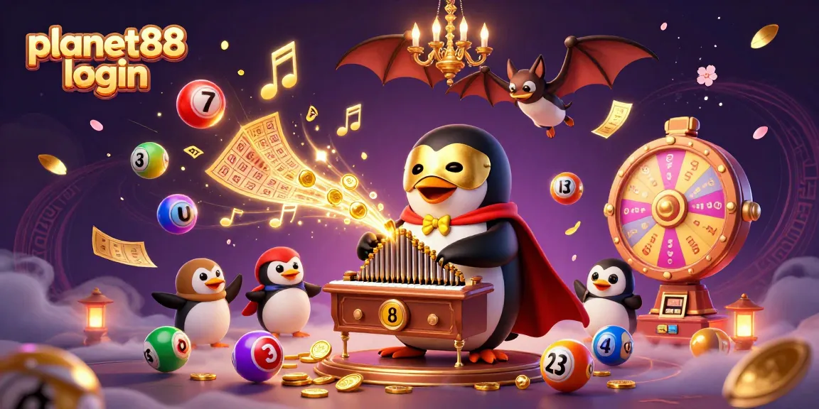 Experience thrilling wins with planet88 login while enjoying fantastic slot games amid golden musical notes.